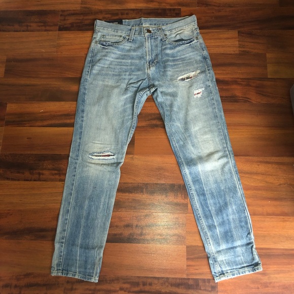hollister classic taper jeans
